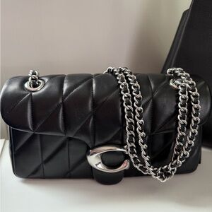 Coach quilted tabby 26